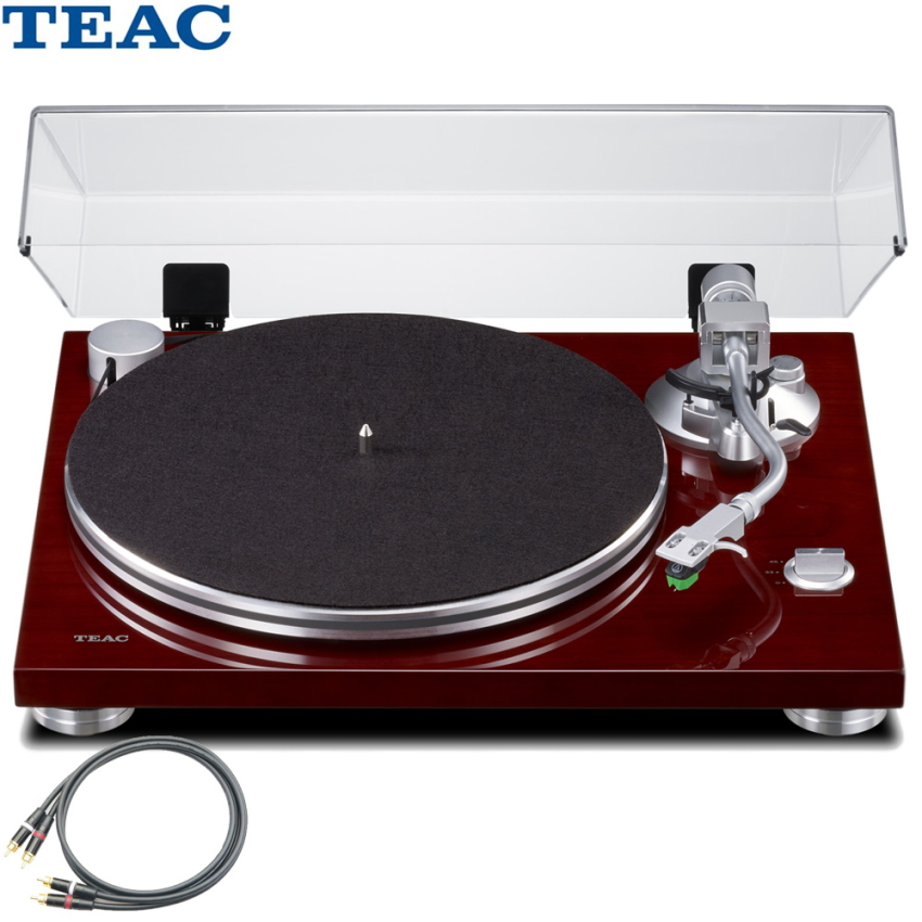 TEAC レコードプレイヤー(ターンテーブル) TN-3B-SE-CH-MOGセット