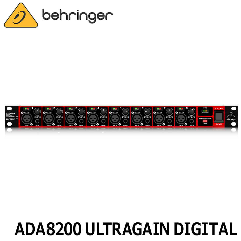BEHRINGER ADA8200 ULTRAGAIN DIGITAL【福山楽器センター】