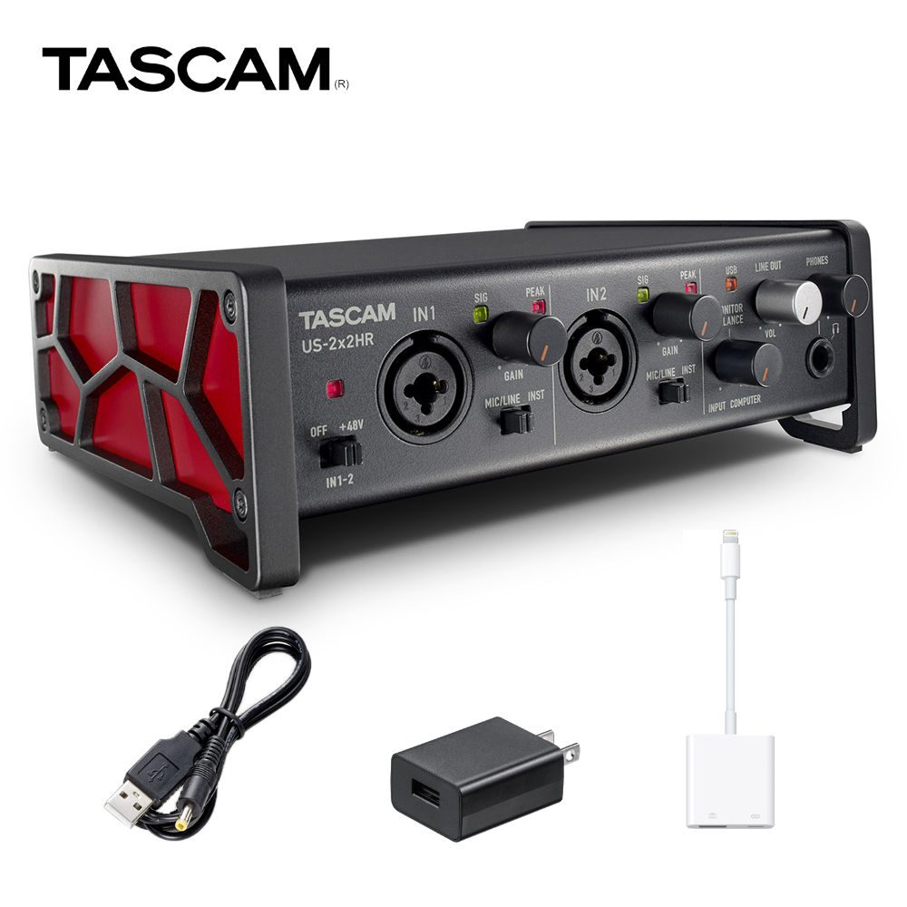 TASCAM USBオーディオインターフェイス US-2x2HR【福山楽器センター】