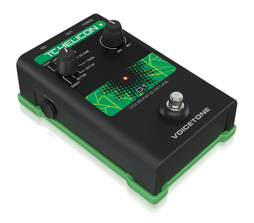 TC Helicon ボーカル用エフェクター VOICETONE D1【福山楽器センター】