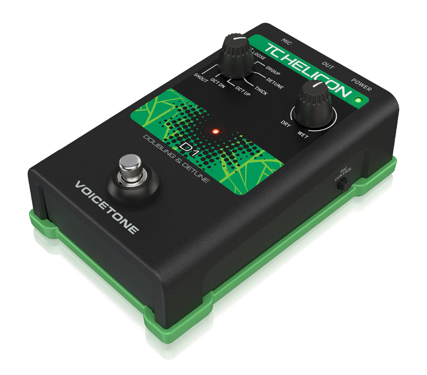 TC Helicon ボーカル用エフェクター VOICETONE D1【福山楽器センター】