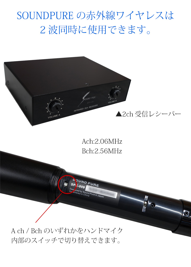 パワーアンプ・ワイヤレスマイク2本付□DAMカラオケスピーカー＋対応