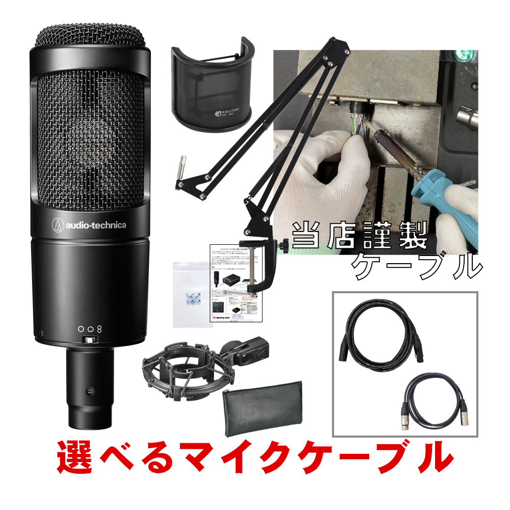 audio-technica コンデンサーマイク AT2050(KLOTZ MC5000 マイク