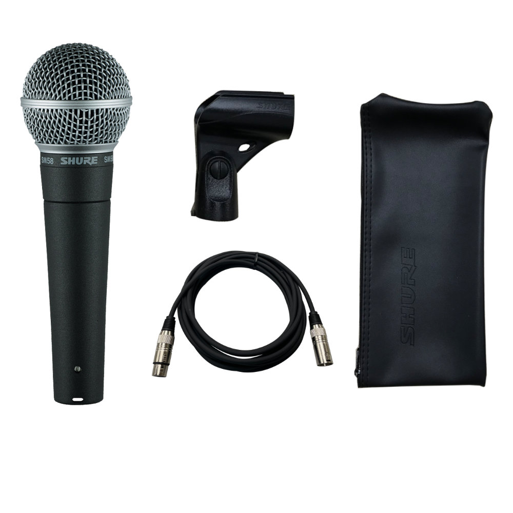 shure マイク 58 LIVE用 マイマイク - 配信機器・PA機器 