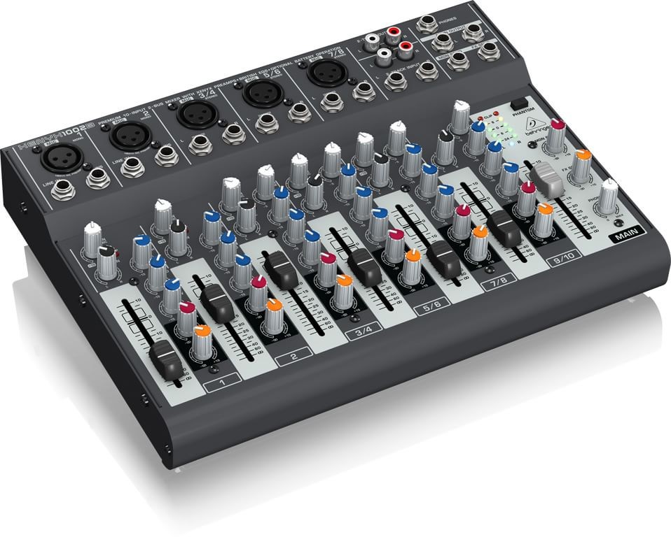 BEHRINGER XENYX 1002B 10ch アナログミキサー - 器材